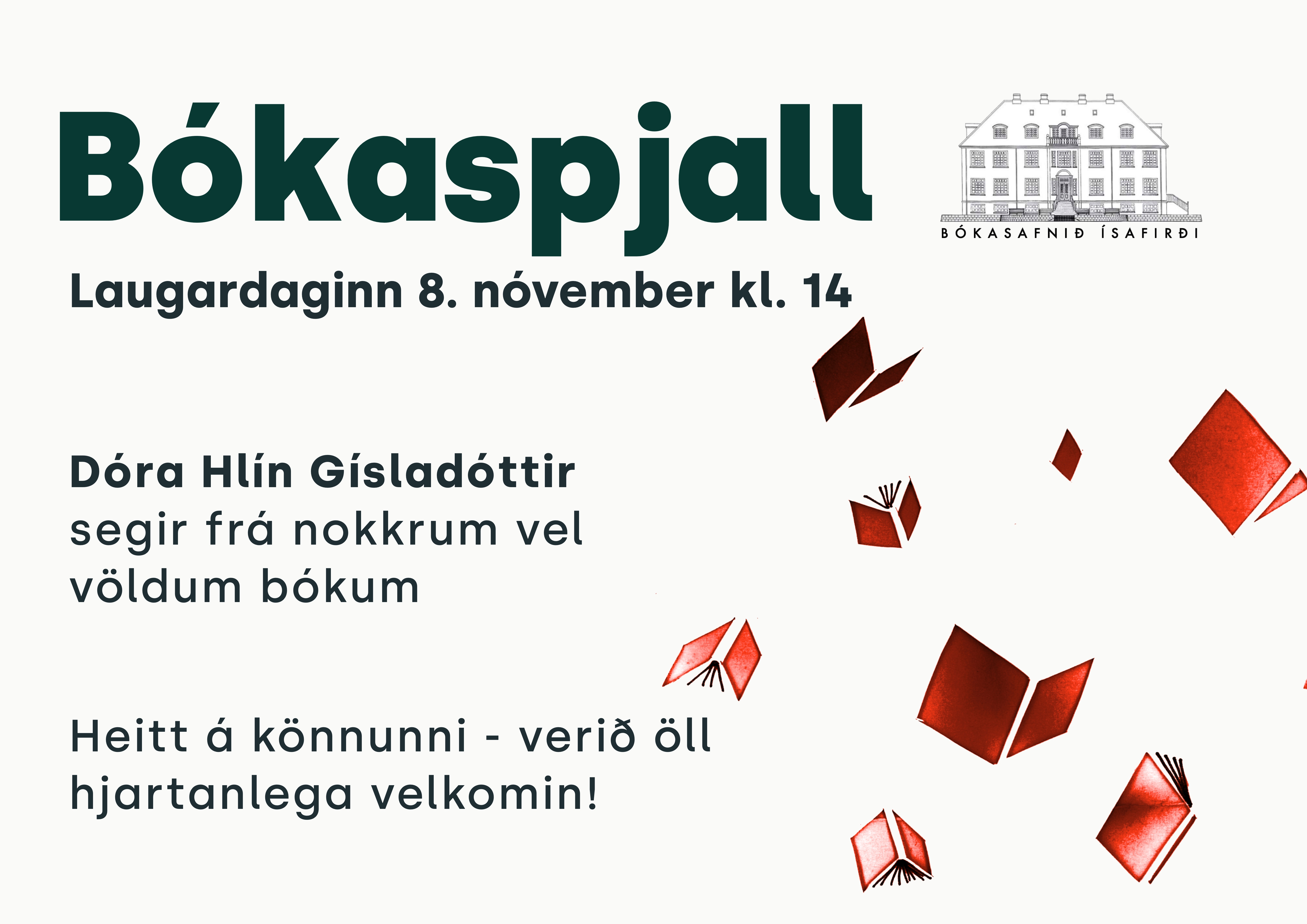 bókaspjall 8 nóv